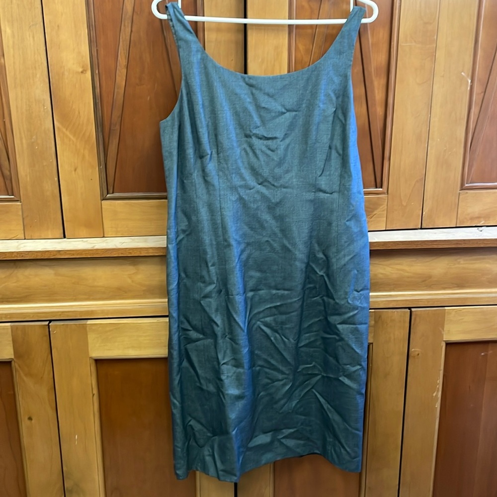 Ann Taylor loft grey dress
